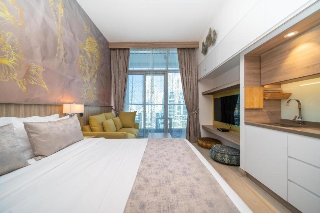 Higuests - Designer Studio In Dubai Marina With Amazing Views Экстерьер фото